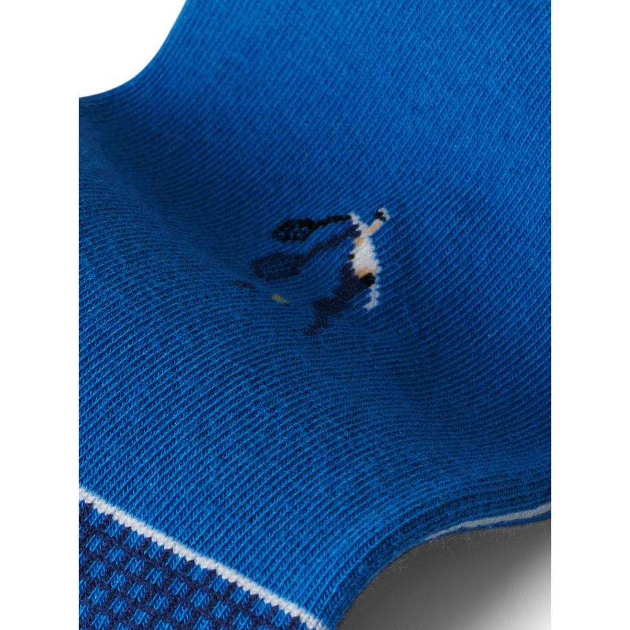 von Jungfeld Signature Icons I Padel Cobalt Blue Chaussettes Hauteur Mollet  