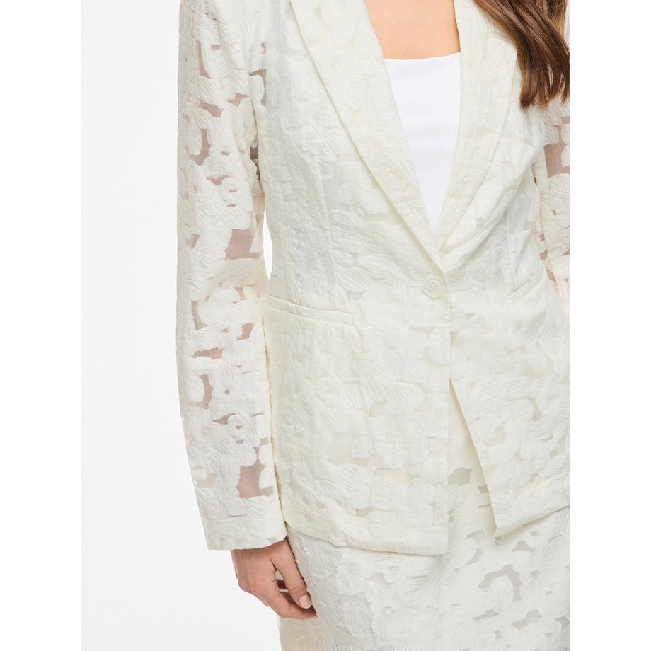 VILA Blazer mit Blumenmuster  