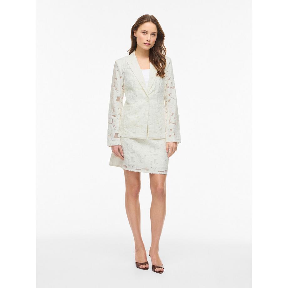 VILA Blazer mit Blumenmuster  