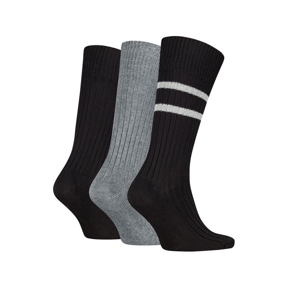 TOMMY HILFIGER TH MEN SOCK 3P GIFTBOX BOOTSOCK Chaussettes Homme 3 Pack  