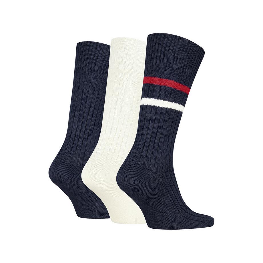 TOMMY HILFIGER TH MEN SOCK 3P GIFTBOX BOOTSOCK Calze Uomo 3 Pack  