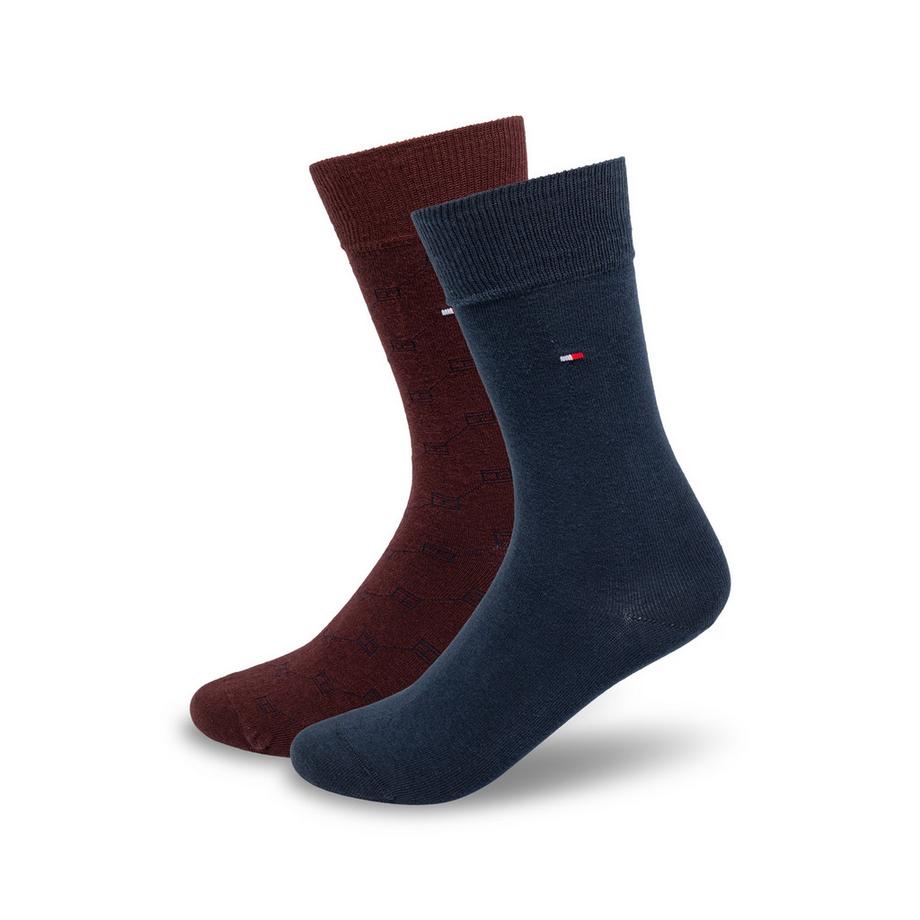Lot de 2 paires de chaussettes, hauteur mollet