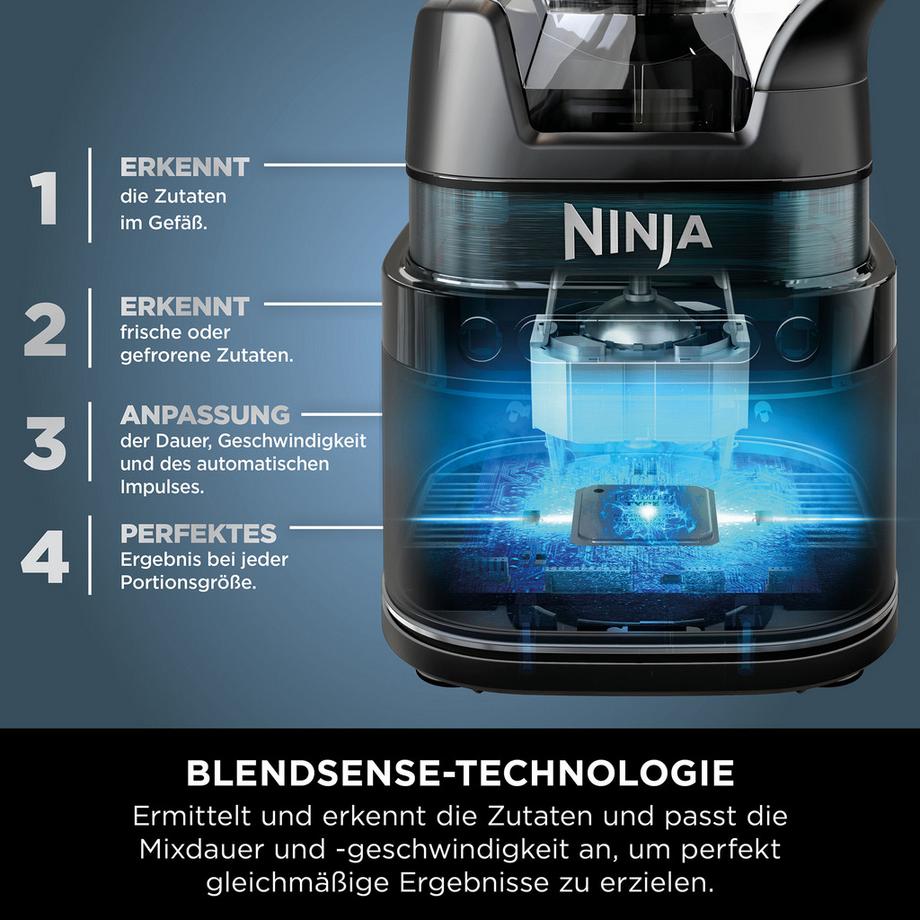 Ninja Bol mixeur Detect Power Mixer & Processor Pro 
