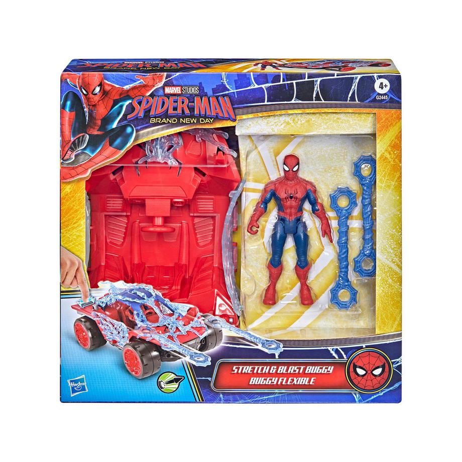 Hasbro  Marvel Spider-Man: Brand New Day, ActionVerse, Stretch & Blast Buggy 