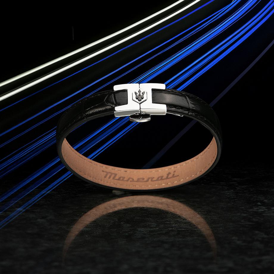 Maserati LEATHER Bracelet 