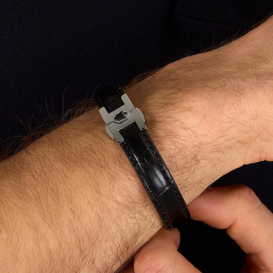 Maserati LEATHER Bracelet 