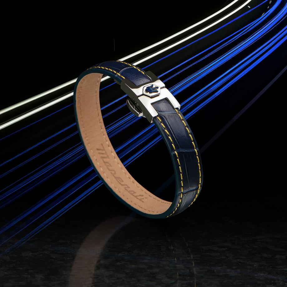Maserati LEATHER Bracelet 