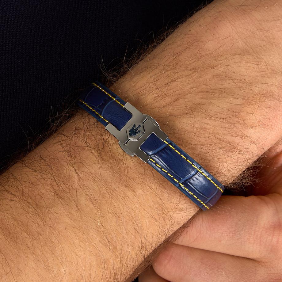 Maserati LEATHER Bracelet 