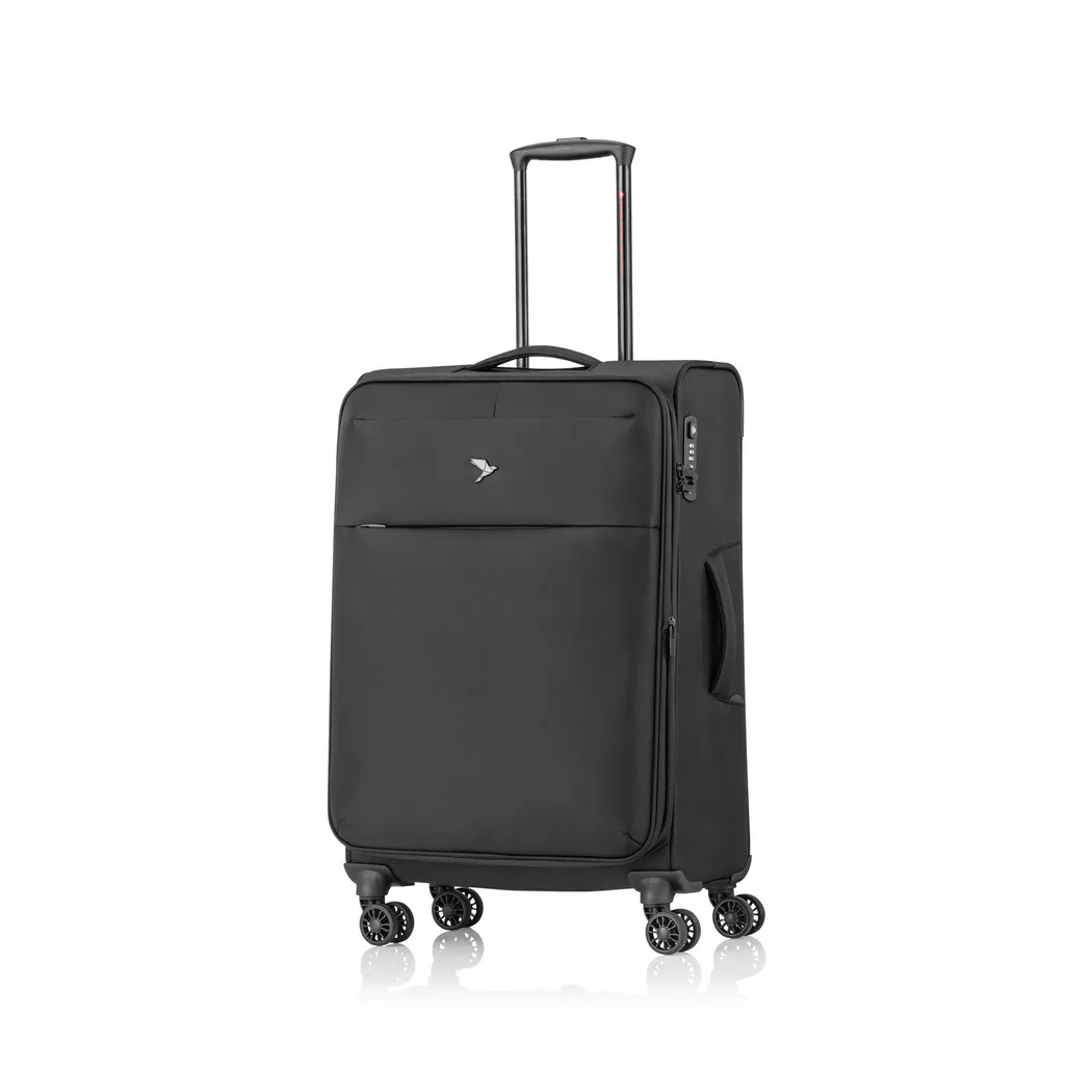 Pack Easy - Hartschalenkoffer, Spinner, 65 CM, Hartschalenkoffer, Spinner, 65 CM, Black