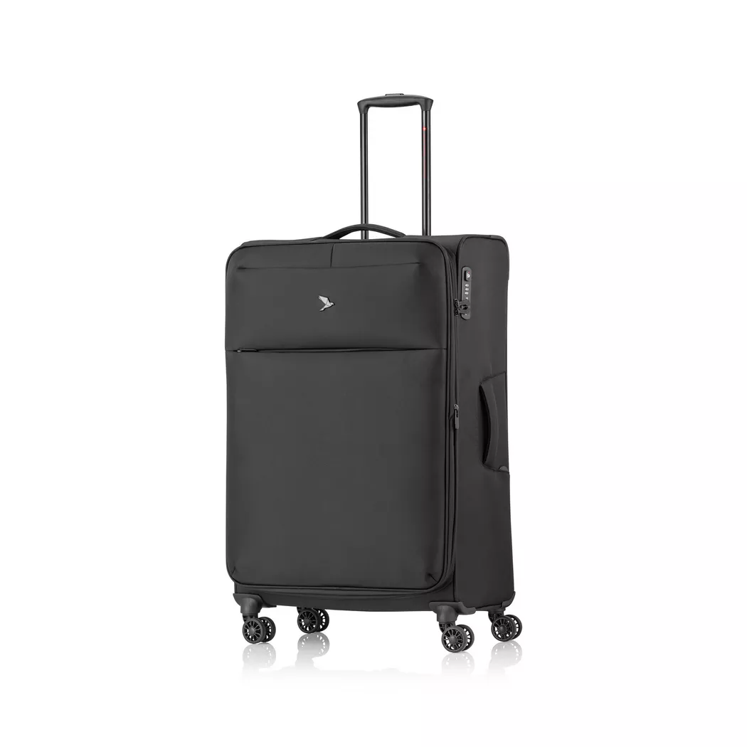 Pack Easy 76 CM Hardside Spinner Suitcase Black