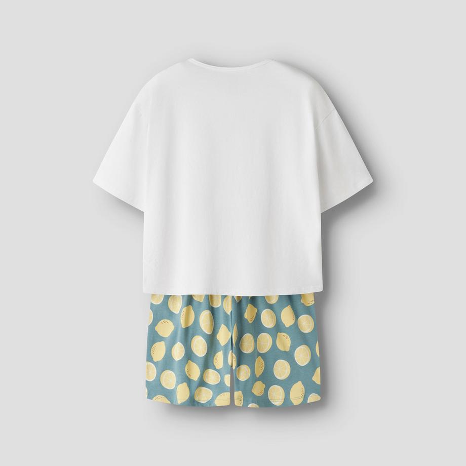 Name It Ensemble Pyjama Manches Courtes Imprimé Citron  