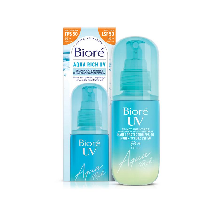 Bioré  Aqua Rich UV Spray viso invisibile SPF50 