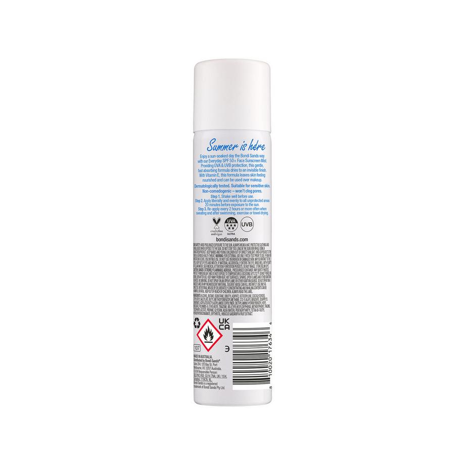 Bondi Sands  Every Day SPF50+ Face Mist 