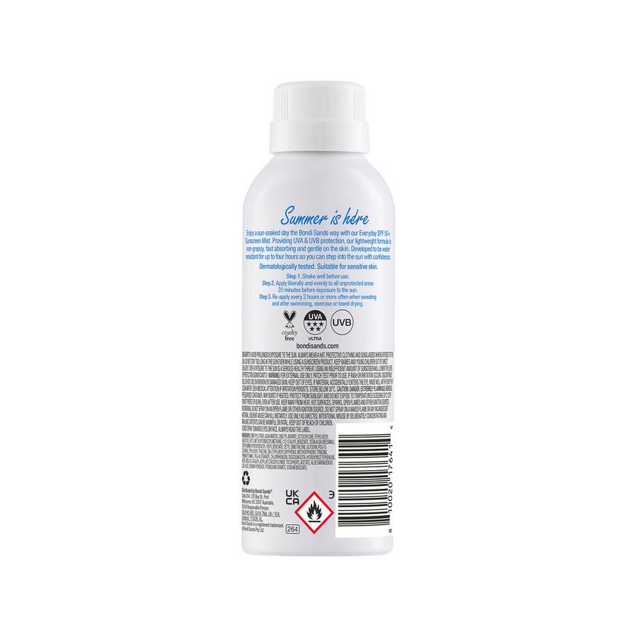 Bondi Sands  Every Day SPF50+ Body Mist 