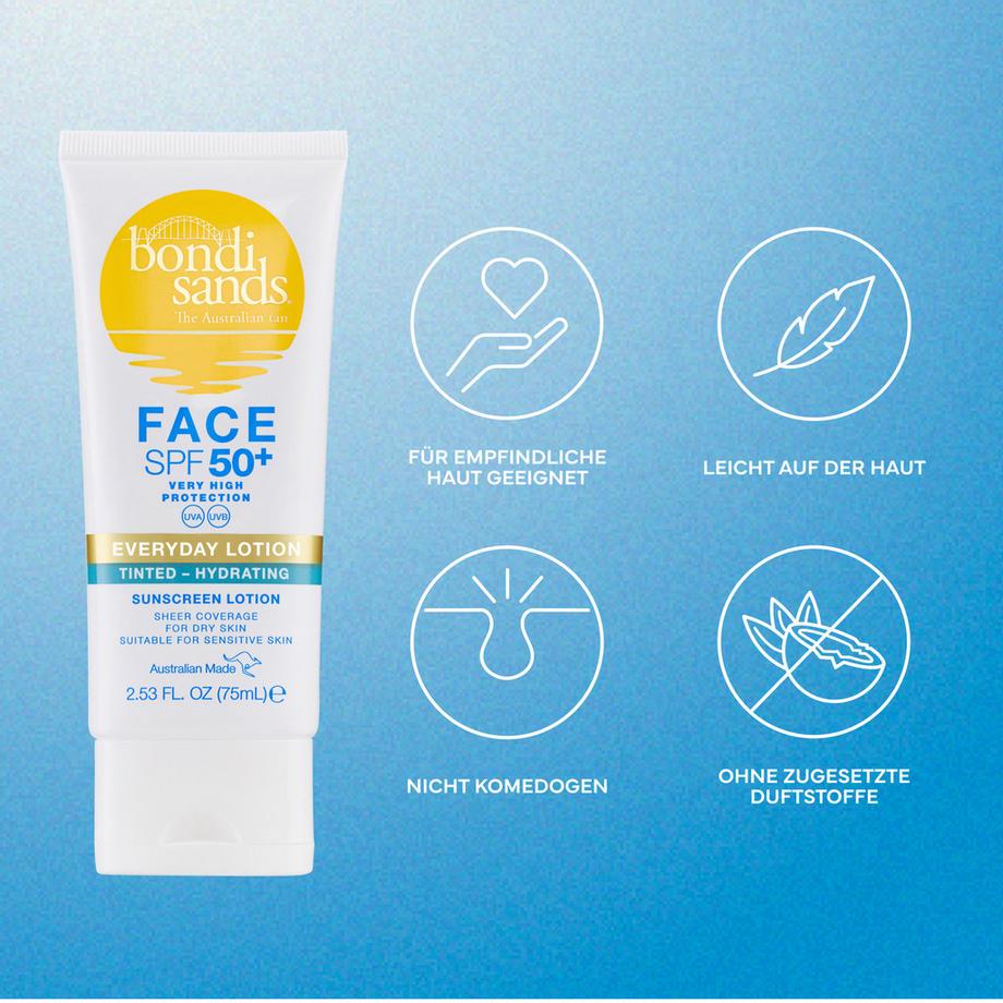 Bondi Sands  Every Day SPF50+ Hydrating Tinted Lotion 
