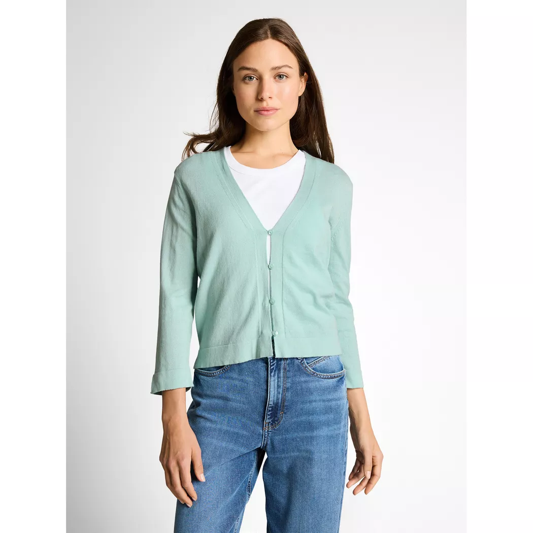 Tom Tailor - Cardigan, für Damen, Blau, Größe S
