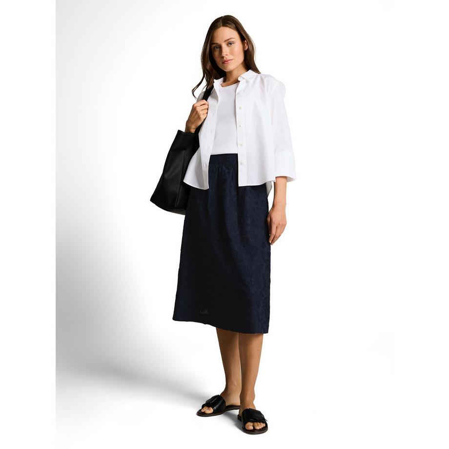 TOM TAILOR Jupe Midi Brodé  