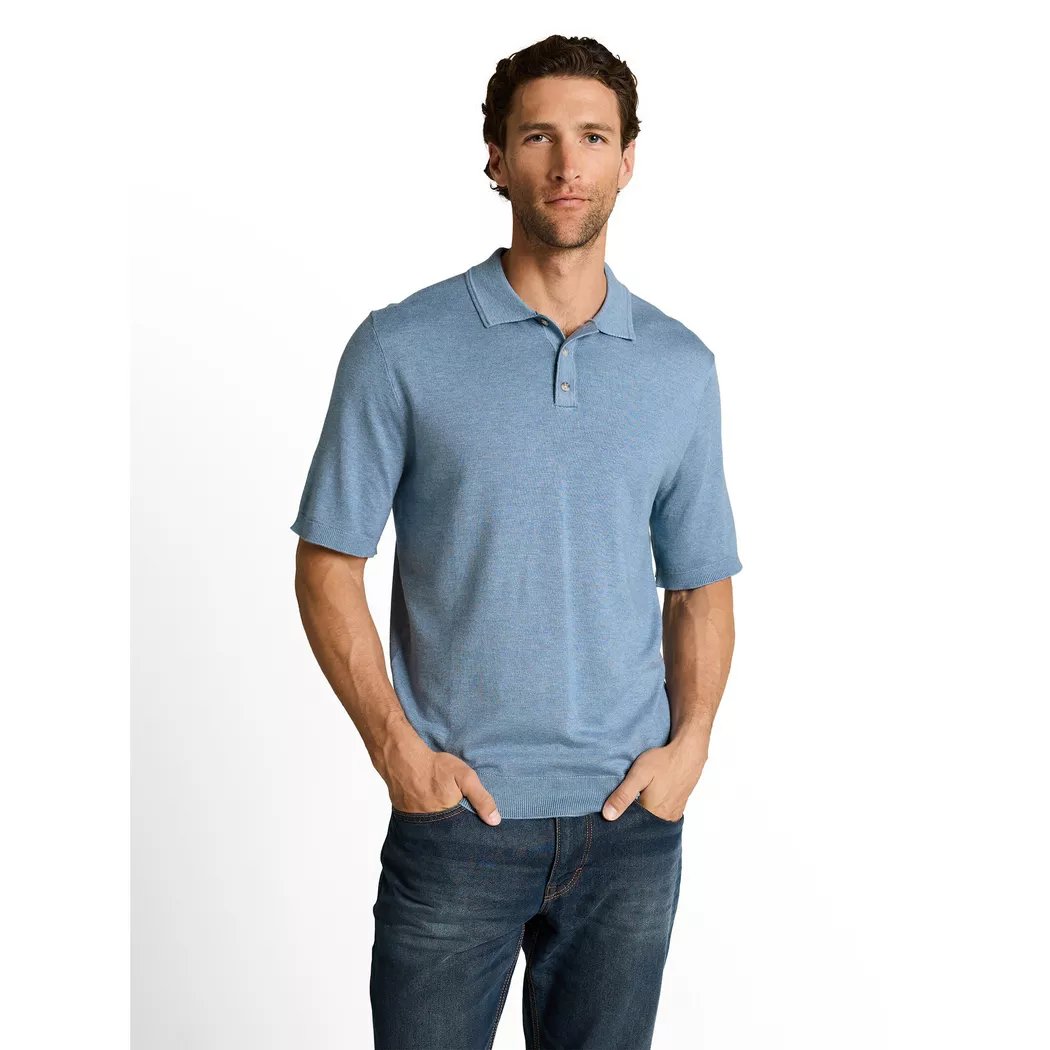 Tom Tailor - Poloshirt, Slim Fit, kurzarm, für Herren, Aquablau, Größe XXL