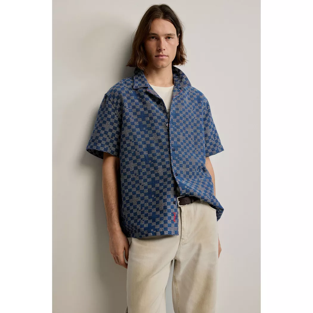 Desigual Chemise patch à carreaux BLUE XL male