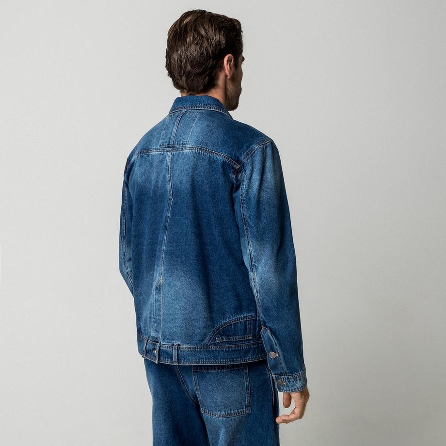 Desigual Veste en denim à fermeture boutonnée  