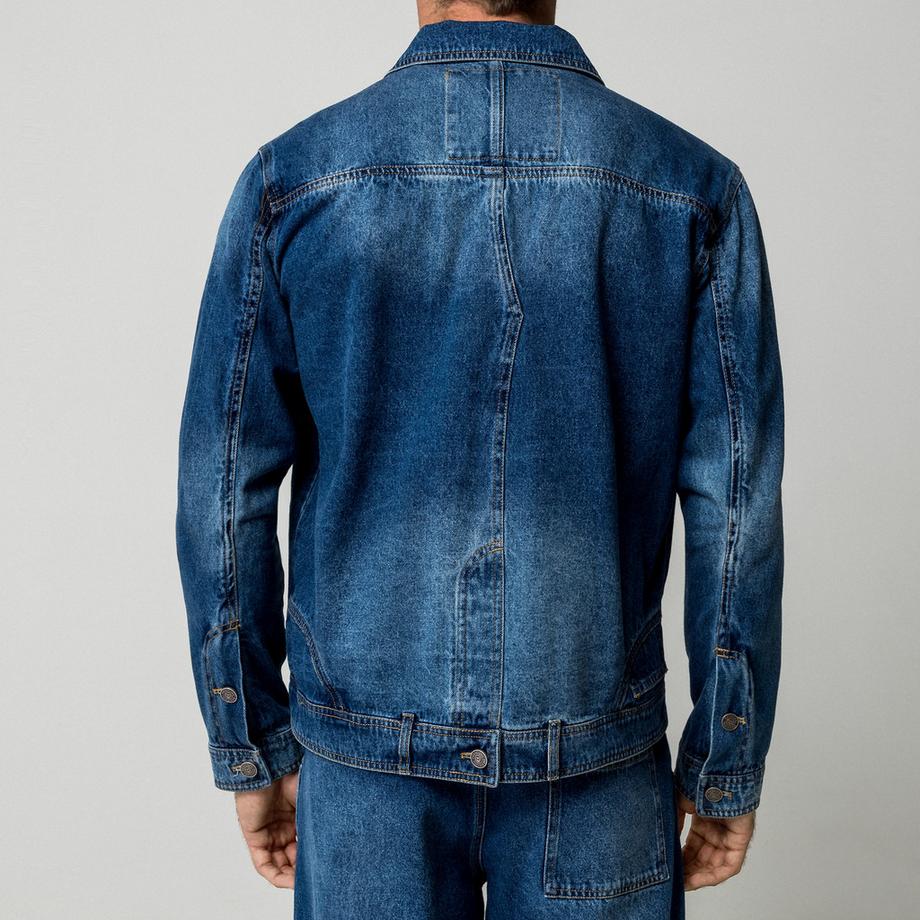 Desigual Veste en denim à fermeture boutonnée  