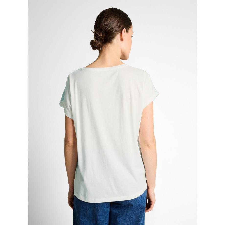 TOM TAILOR T-shirt imprimé à manches courtes  