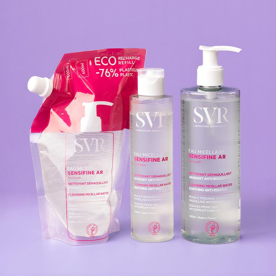 Laboratoire SVR  Sensifine Ar Eau Micellaire 