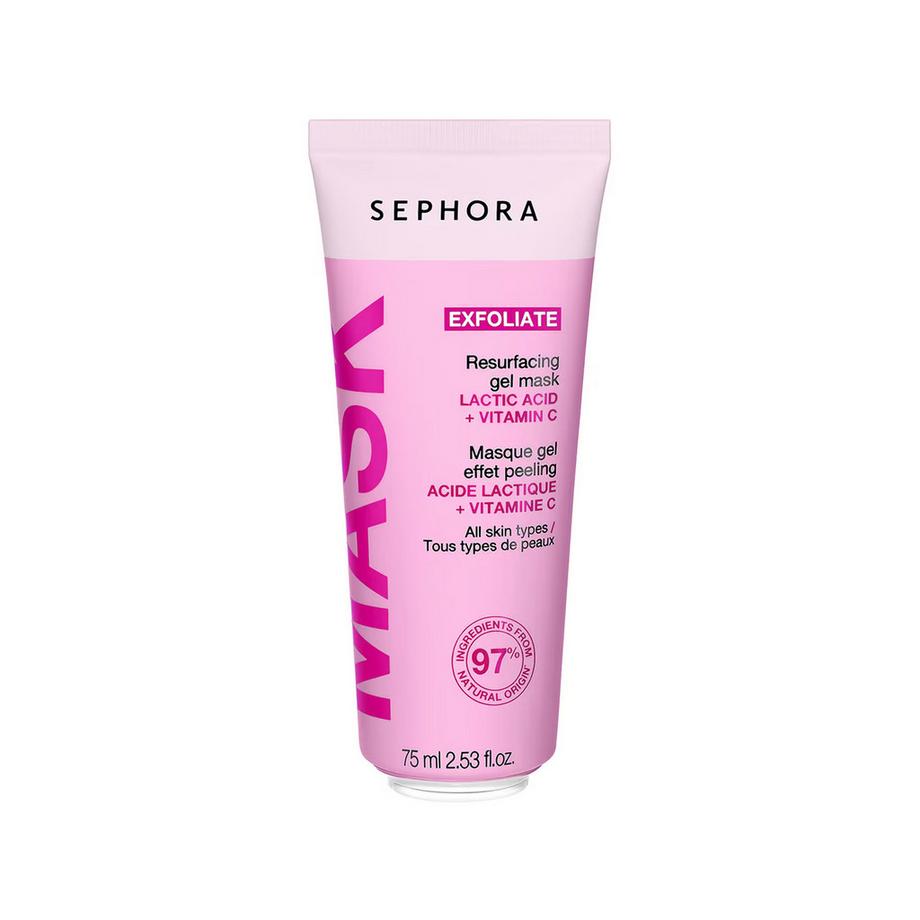 Maschera gel effetto peeling - con acido lattico e vitamina C