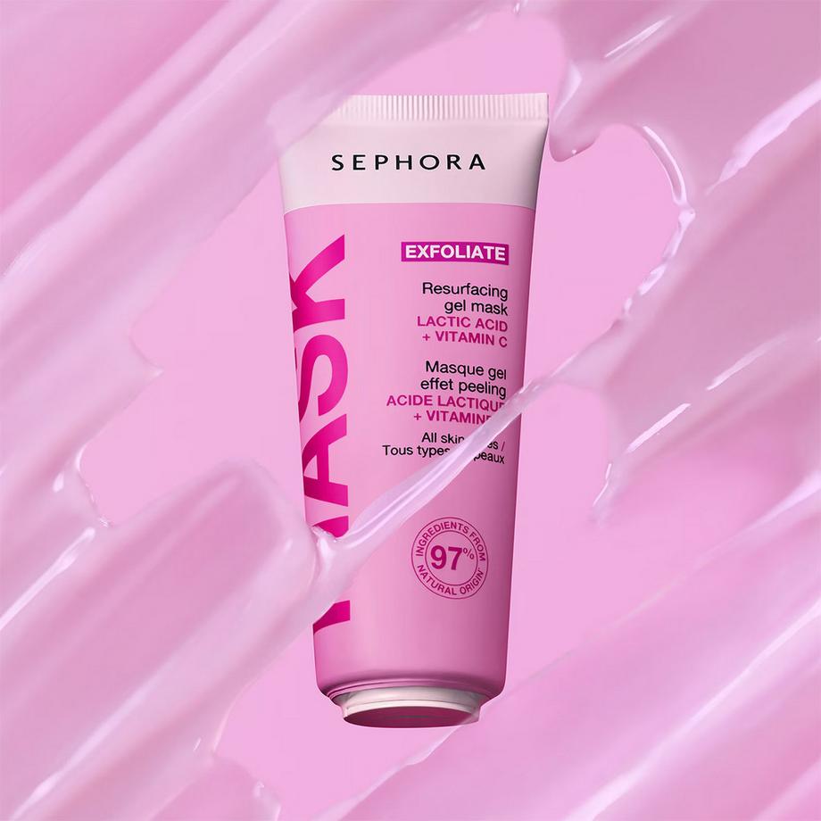 SEPHORA  Maschera gel effetto peeling - con acido lattico e vitamina C 