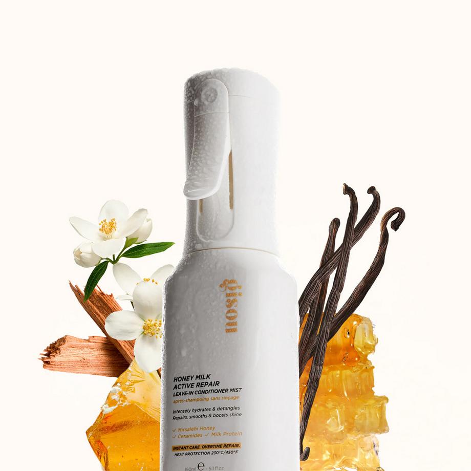 GISOU  Honey Milk Active Repair - Brume après-shampoing sans rinçage réparatrice 