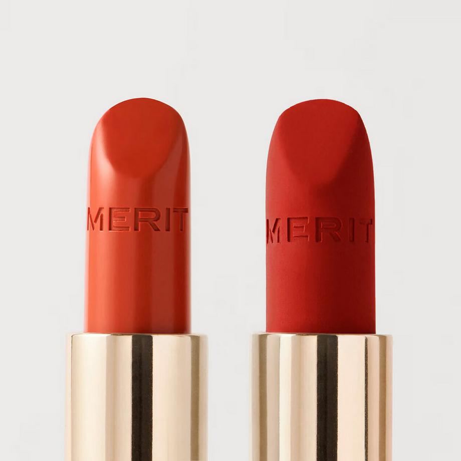 Merit Beauty  Signature Lip Satin - Seidenmatter Lippenstift mit Zweiter-Haut-Effekt  