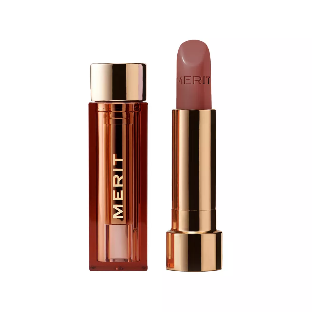 Merit Beauty - Signature Lip Satin - Rouge À Lèvres Satiné Effet Seconde Peau, 3g, Baby