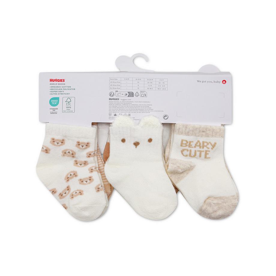 HUGGIES  Chaussettes, lot de 3 