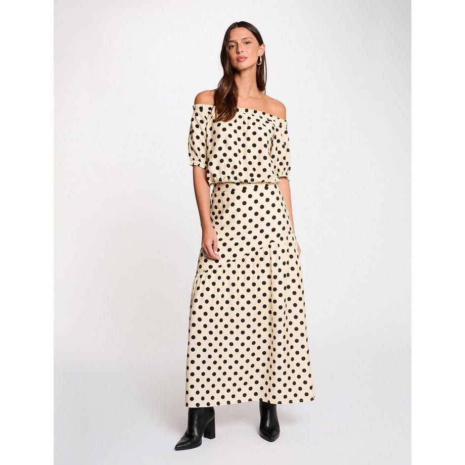 MORGAN Gonna lunga a pois  