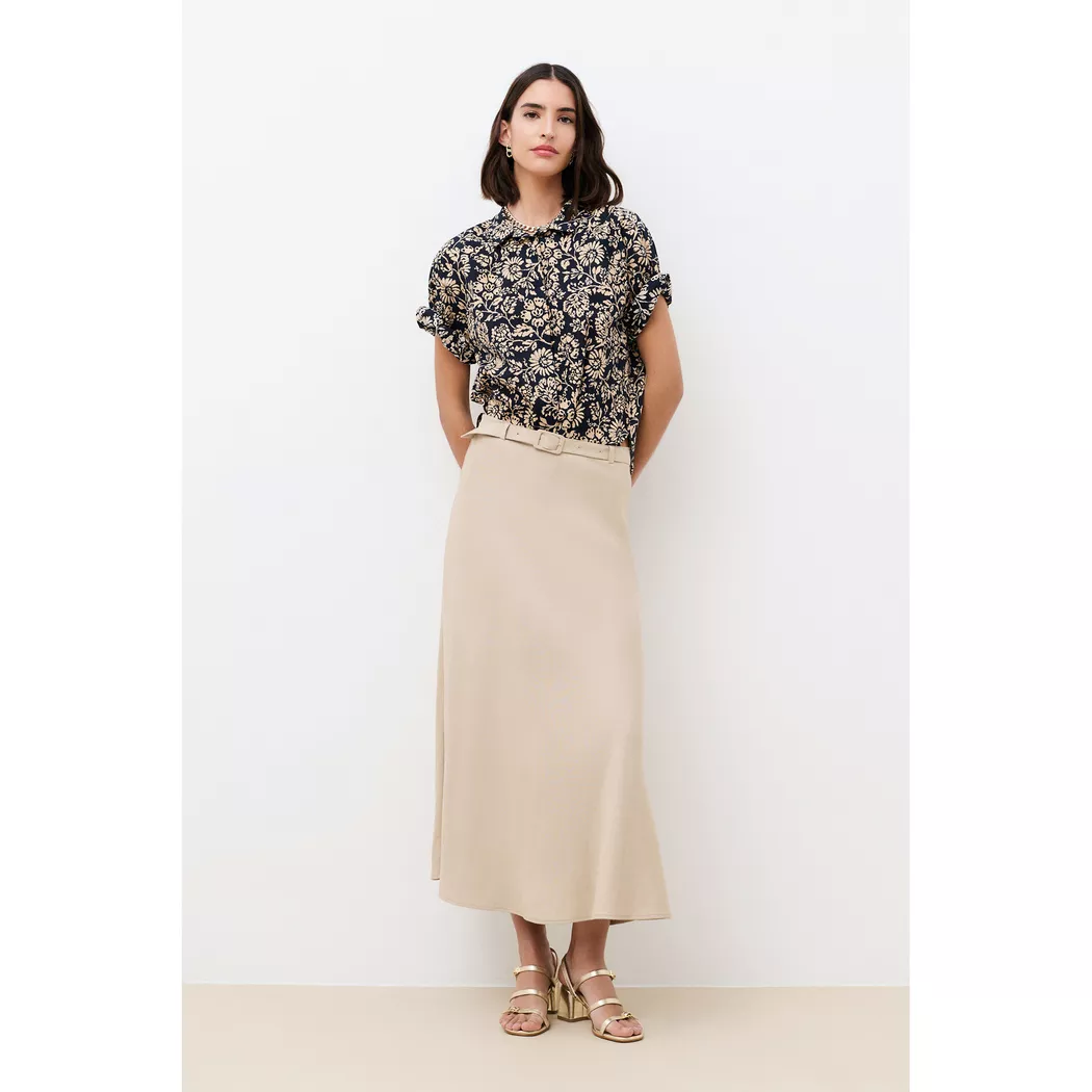 Caroll - Rock, für Damen, Taupe, Größe 36
