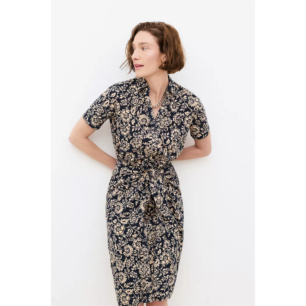 Caroll - Kleid, kurz, für Damen, Marine Größe 42