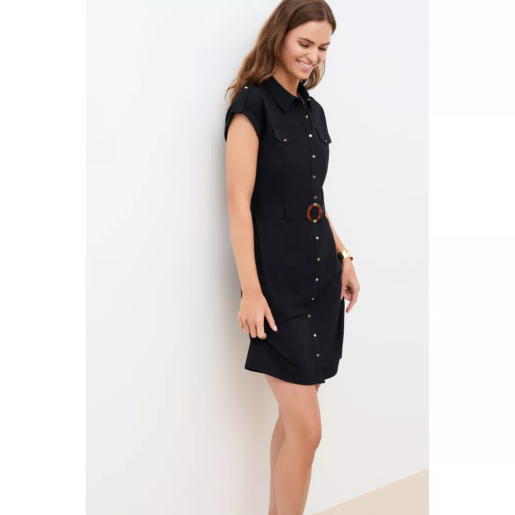 Caroll - Kleid, für Damen, Schwarz, Größe L