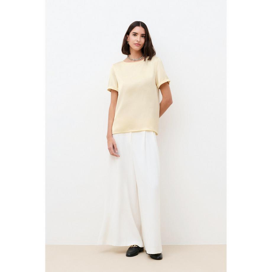 Caroll T-shirt Col Bateau Manches Courtes  