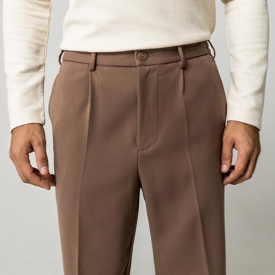 Manor Man Pantalon plissé  