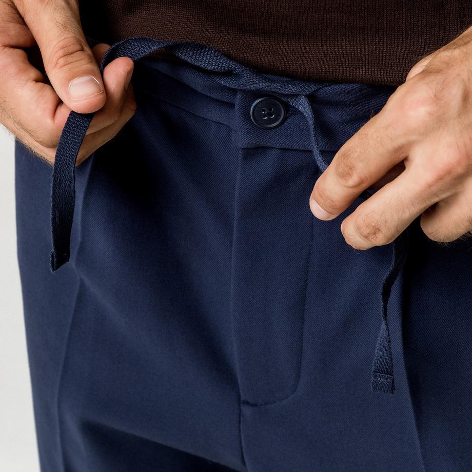 Manor Man Pantaloni con pieghe  
