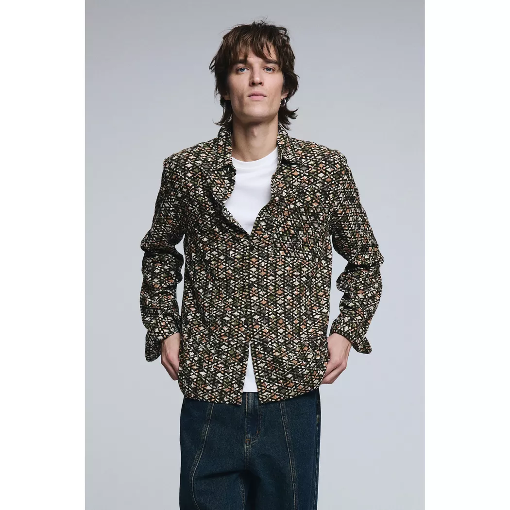 Desigual Veste en tissu technique GREEN XL male