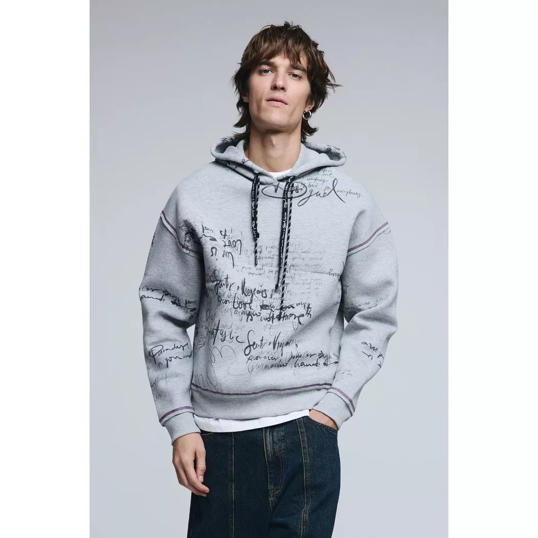 Desigual Sweat à capuche mickey disney™ BLACK S male