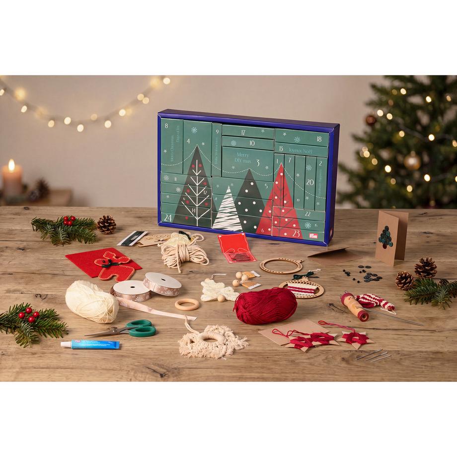 Prym Calendario dell'avvento del cucito 8 progetti fai da te creativi 