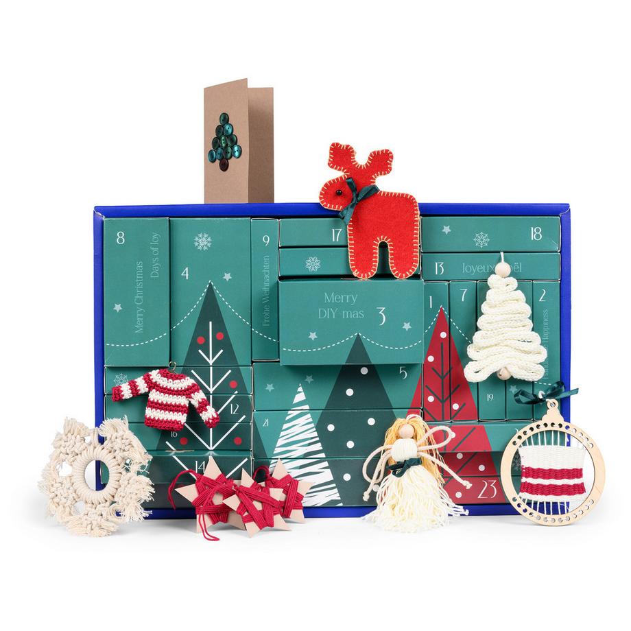 Prym Calendario dell'avvento del cucito 8 progetti fai da te creativi 