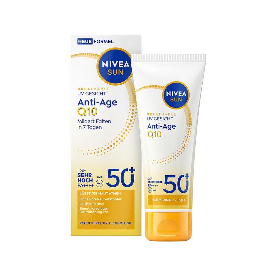 NIVEA SUN  UV Face Anti-Age Q10 FPS 50+ 