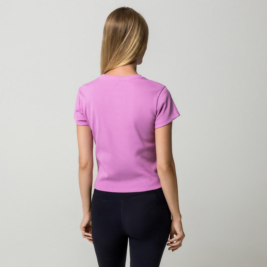 NIKE W NSW RIB  TGHT SS TEE T-shirt 