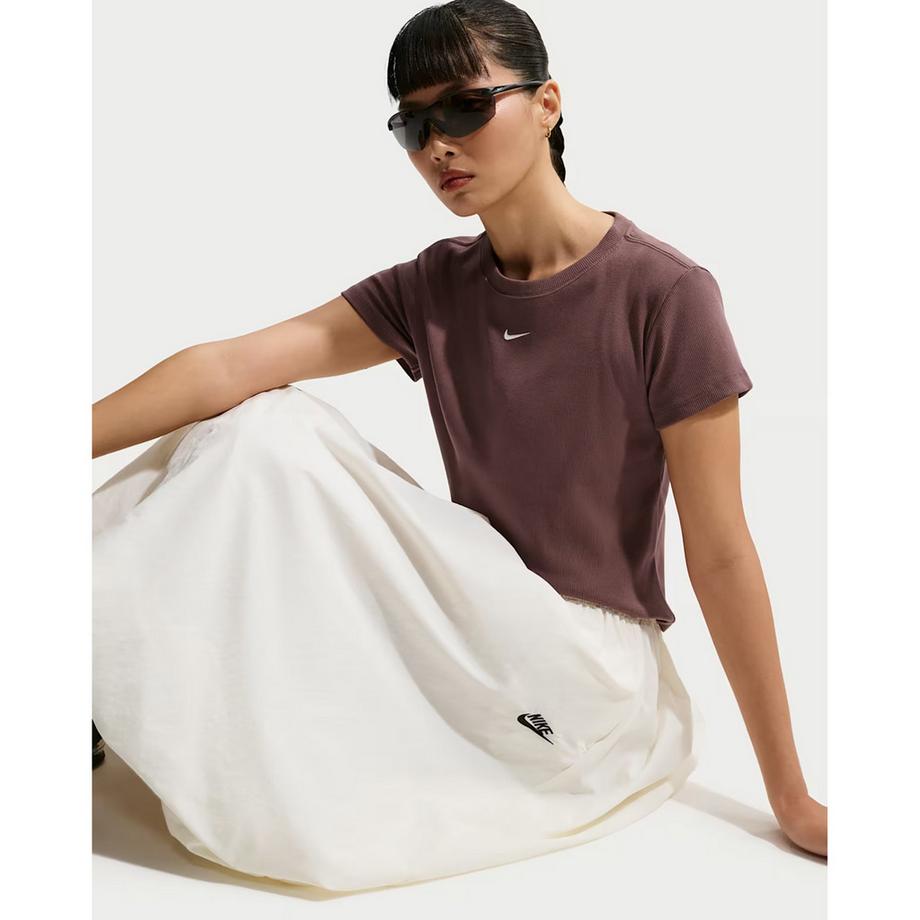 NIKE W NSW RIB  TGHT SS TEE T-shirt 