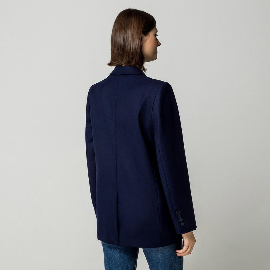 Manor Woman Manor Woman Blazer à double boutonnage avec col cranté  