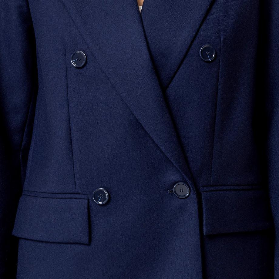 Manor Woman Manor Woman Blazer à double boutonnage avec col cranté  