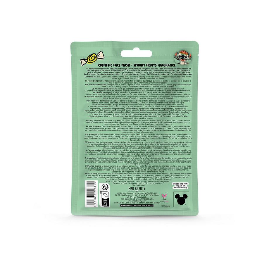 Accentra  Masque Visage Disney Stitch Halloween 